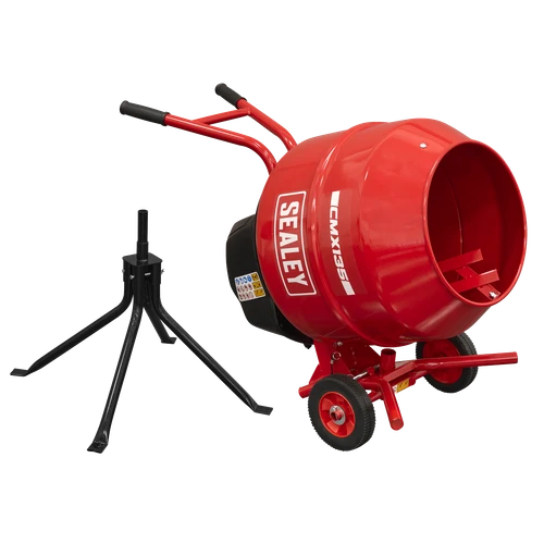 135L Cement Mixer with Stand 550W