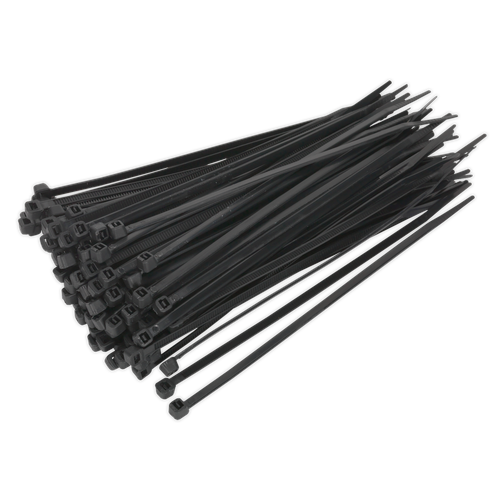 Cable Tie 150 x 3.6mm, Black - Pack of 100