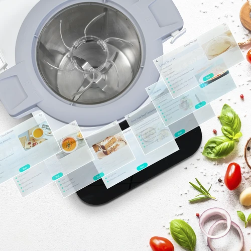 Baridi Smart Thermo-Cooker with 7" Touchscreen & App-Guided Recipes with 18 Preset Functions