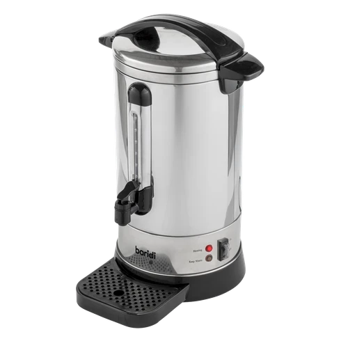 Baridi Hot Water Boiler/Tea Urn 10L Capacity, Stainless Steel