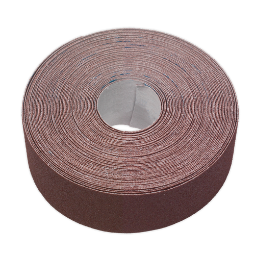 Emery Roll 120Grit 50mm x 50m - Brown