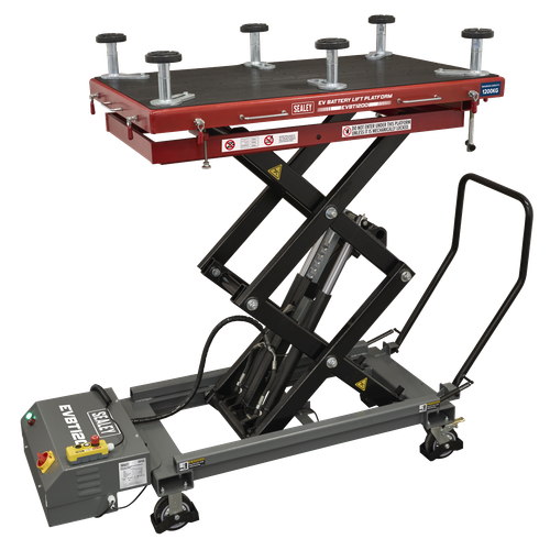 High Lift EV Battery Lift/Hydraulic Platform Truck 1200kg Capacity