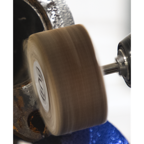 60 x 30mm Abrasive Flap Wheel with 6mm Shaft 80Grit - Pack of 5