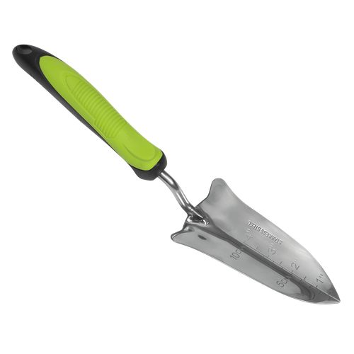 Hand Transplanter with Soft Grip Handle & Stainless Steel Blade, 340mm