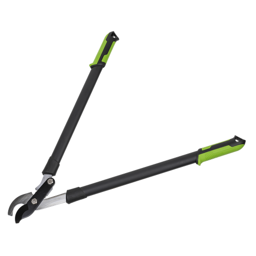 Bypass Lopping Shears with Soft Grip Handle, Geared & Carbon Steel Blade