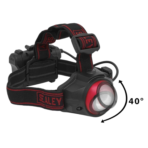 Rechargeable Head Torch with Auto-Sensor 5W COB LED