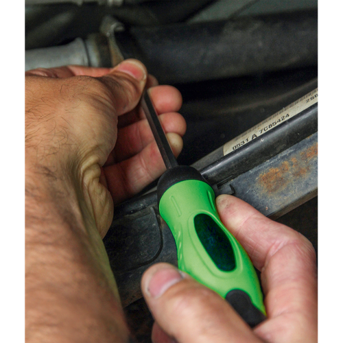 Premier Hammer-Thru Screwdriver Set 8pc - Hi-Vis Green