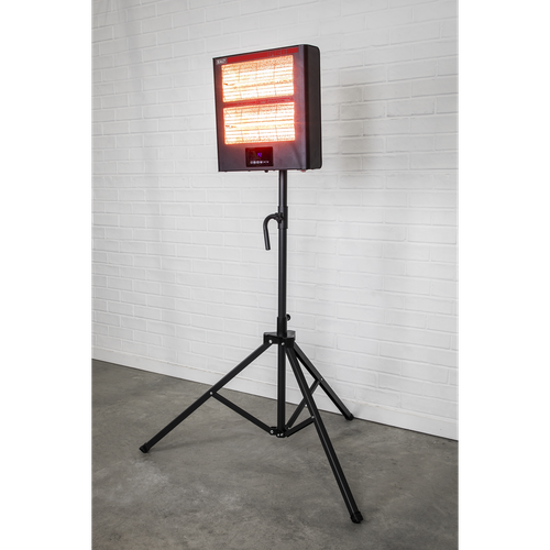 Infrared Quartz Heater with Tripod Stand 1.4/2.8kW/230V