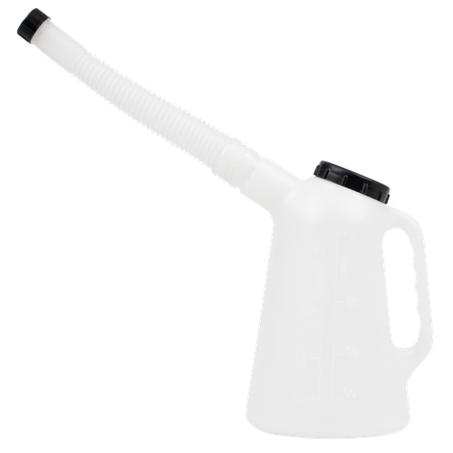 Oil Container with Lid & Flexible Spout 1L