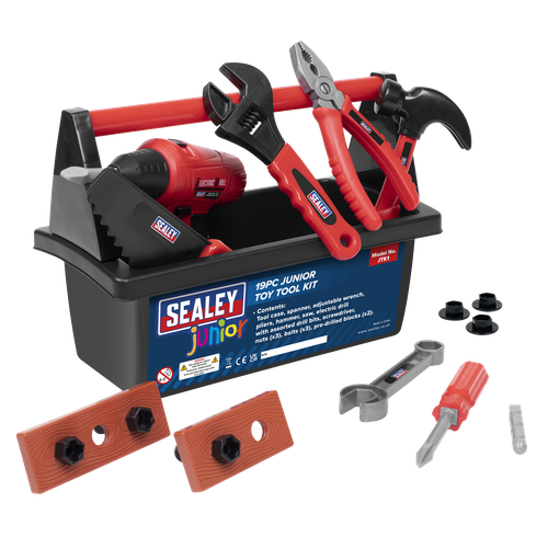 Junior Toy Tool Set 19pc