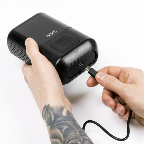Temporary Puncture Repair Kit & Rechargeable Tyre Inflator