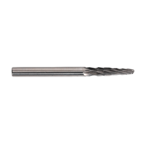 Micro Carbide Burr Ball Nose Taper 3mm - Pack of 3