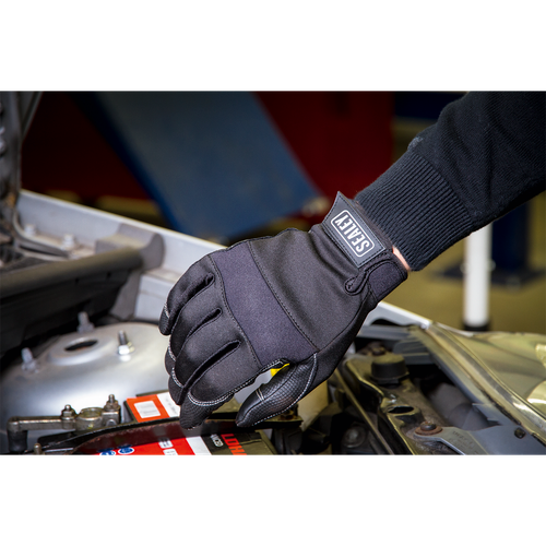 Premier Light Palm Tactouch Mechanic's Gloves (9) - Large