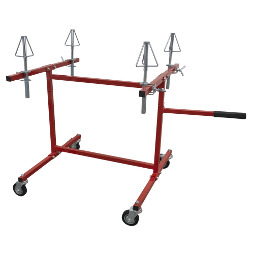 Alloy Wheel Repair/Painting Stand 4 Wheel Capacity