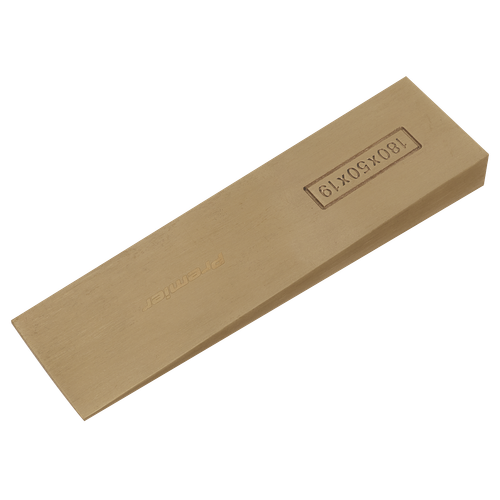 Premier Non-Sparking Wedge 180 x 50 x 19mm