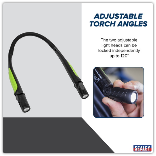 Rechargeable Neck Torch 3W SMD LED