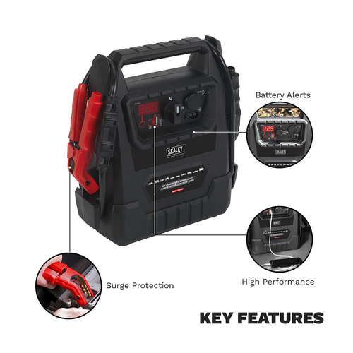 12V RoadStart® Emergency Jump Starter 2300 Peak Amps