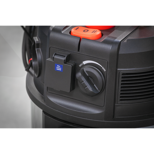 M Class Dust-Free Vacuum Cleaner Wet & Dry Stainless Steel Drum 38L 1500W/230V