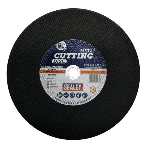 355 x 3mm Cutting Disc 25.4mm Bore