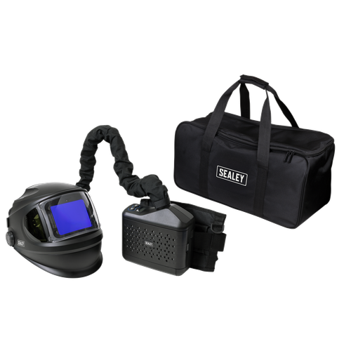 Auto Darkening Welding Helmet with TH3 Powered Air Purifying Respirator (PAPR)