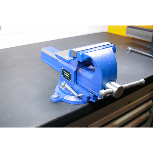 Quick Action SG Iron Vice with Swivel Base 125mm