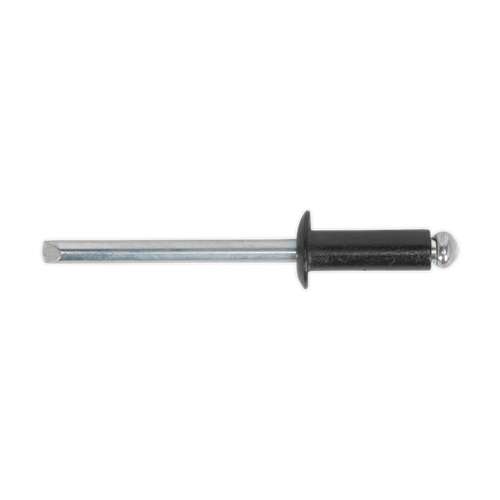 Aluminium Standard Flange Rivet 4 x 10mm, Black - Pack of 200