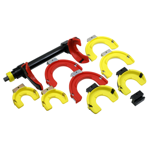 Professional Right-Hand/Left-Hand Coil Spring Compressor Set 2500kg