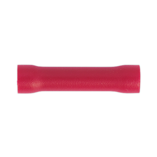 Butt Connector Terminal 3.3mm, Red - Pack of 100