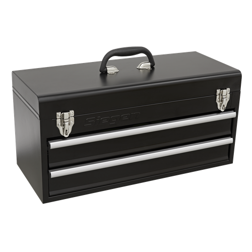Siegen Portable Tool Chest 2 Drawer with Tool Kit 90pc