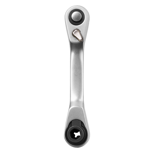 Siegen Micro Ratchet Bit Driver & Wrench 1/4"Hex x 1/4"Sq Drive