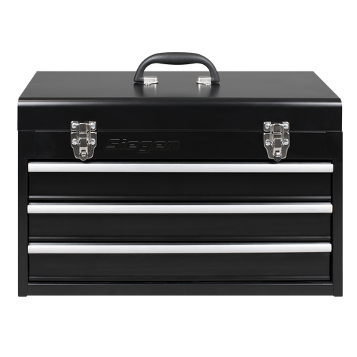 Siegen Portable Tool Chest 3 Drawer with Tool Kit 98pc
