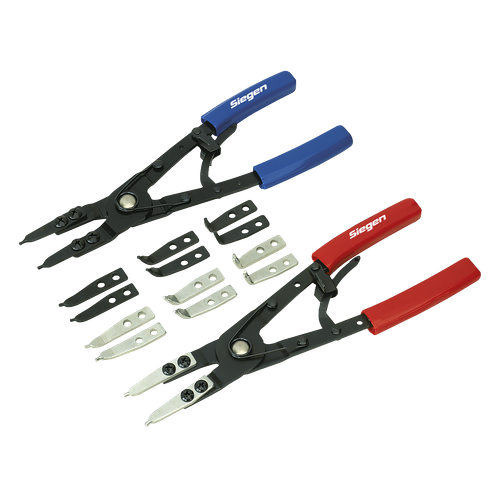 Siegen Internal/External Circlip Pliers Set 265mm