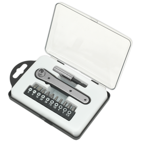 Siegen Ratchet Driver Bit Set 12pc