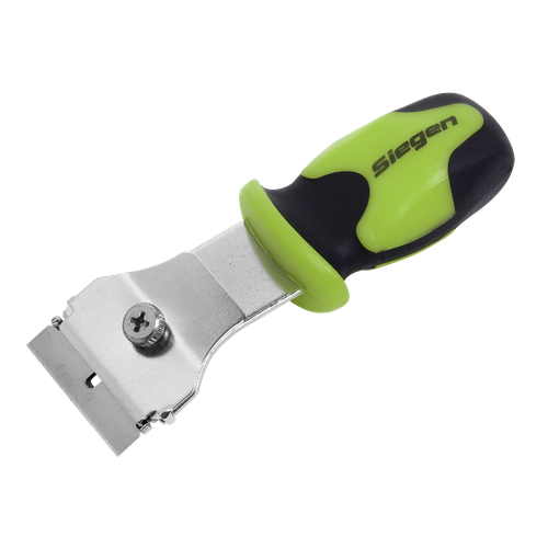 Siegen Razor Scraper with Comfort Grip - Display Box of 12