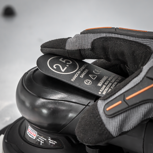 Air Palm Orbital Sander Ø150mm Dust-Free