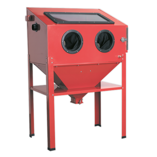 Shot Blasting Cabinet 890 x 570 x 1380mm