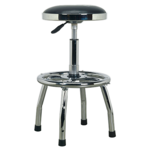Pneumatic Stool Heavy-Duty Workshop with Adjustable Height Swivel Seat