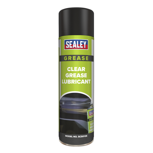 Clear Grease Lubricant 500ml - Pack of 6