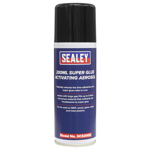 Super Glue Activating Aerosol 200ml - Pack of 6
