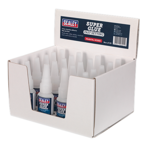 Fast Setting Super Glue 20g - Pack of 20