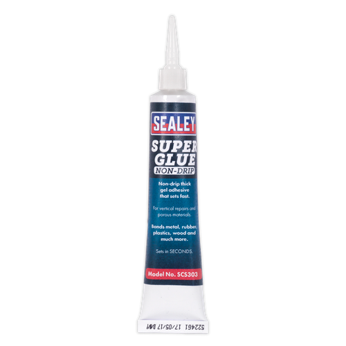 Non-Drip Gel Super Glue 20g - Pack of 20