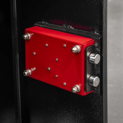 5 Gun Cabinet with Ammo Safe
