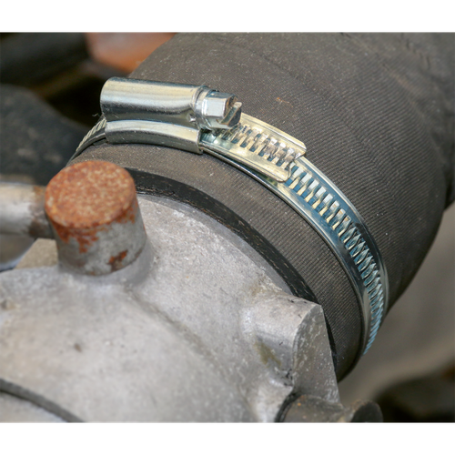 Zinc Plated Hose Clip 90-110mm - Pack of 10