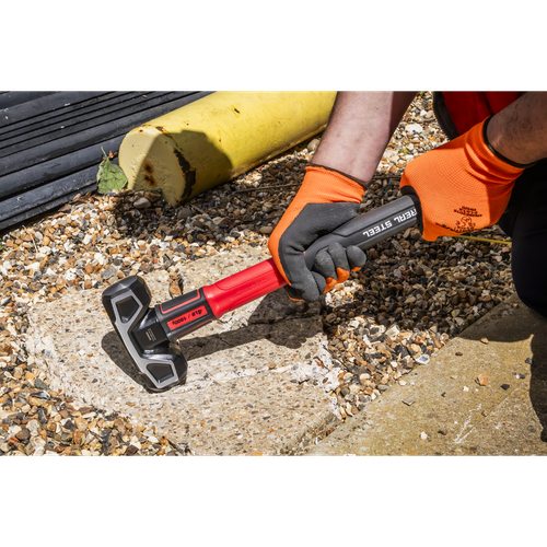 Premier Short Handle Sledge Hammer with Fibreglass Shaft 4lb