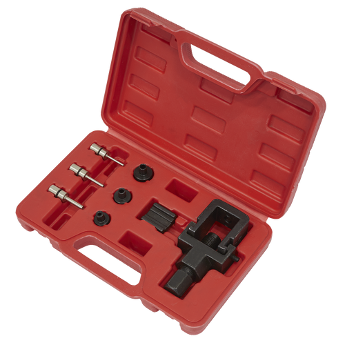 Heavy-Duty Motorcycle Chain Splitter & Riveting Tool Set