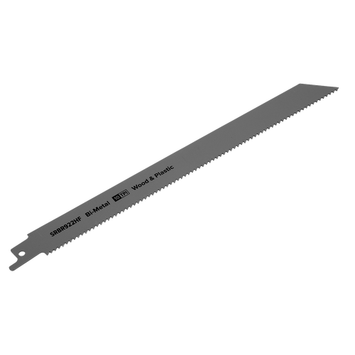 Reciprocating Saw Blade for Wood & Plastics 230mm 10tpi - Pack of 5