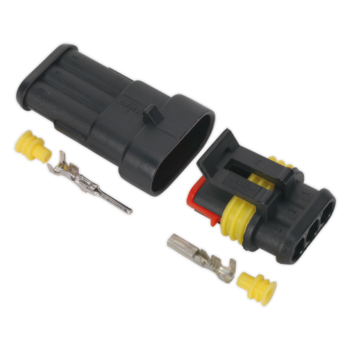 3-Way Superseal Male & Female Connector