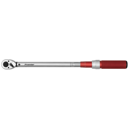 Premier Calibrated Micrometer Torque Wrench 1/2"Sq Drive 40-220Nm