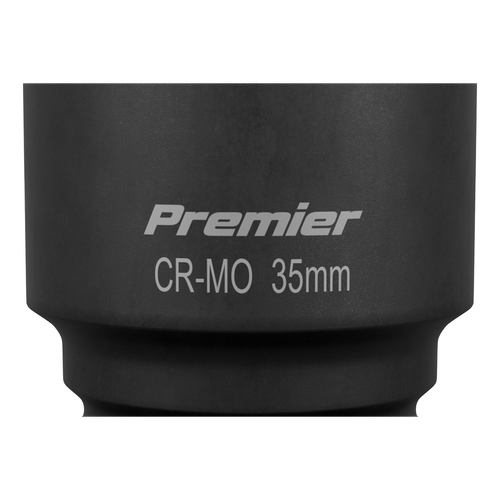 Impact Socket 35mm Deep 1/2"Sq Drive