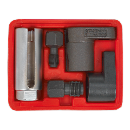 Oxygen Sensor & Thread Chaser Set 3/8" & 1/2"Sq Drive 5pc